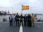 Encuentro con el Obispado Castrense del Perú a bordo de la fragata 