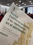 La Delegación de Patrimonio Cultural del Arzobispado Castrense participa por primera vez en una jornada sobre conflictos armados y patrimonio