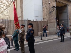 La Real Iglesia Parroquial Castrense de San Fernando participa en el Rosario de Cristal de Zaragoza