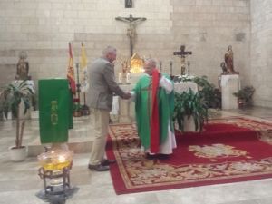 Cuarenta aniversario de la ordenación sacerdotal de D. Manuel Redondo, párroco castrense de Baleares