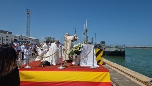 Bendición del Mar en el Arsenal de la Carraca de San Fernando, Cádiz
