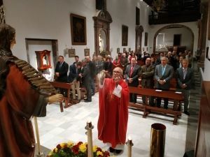 El arma de Artillería de Tenerife celebra el triduo en honor a su patrona Santa Bárbara