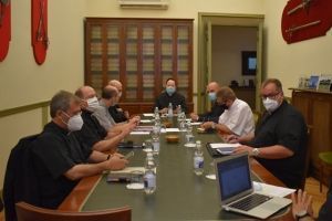 Primera reunión del Consejo Episcopal formado el pasado mes de junio