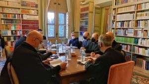 Monseñor Juan Antonio Aznárez preside el primer Consejo Episcopal del Arzobispado Castrense