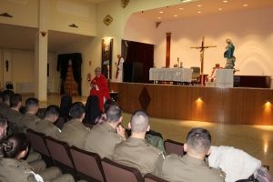 Sacramento del Bautismo y Confirmaciones en la Academia General Básica de Suboficiales de Talarn