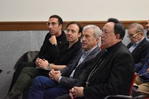 Encuentro del personal de los Servicios Centrales de Cáritas Castrense con el Arzobispo Castrense