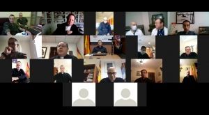 El Arzobispo Castrense establece comunicación con los capellanes de la Circunscripción Eclesiástica número 1.