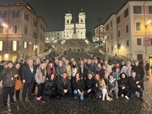 La Delegación Episcopal de Patrimonio Cultural del Arzobispado Castrense peregrina a Roma