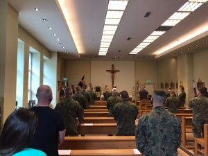 El Contingente Español en Letonia celebra la Solemnidad del Corpus Christi