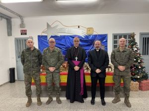 VISITA PASTORAL DEL ARZOBISPO CASTRENSE A LA PRISIÓN MILITAR DE ALCALÁ DE HENARES