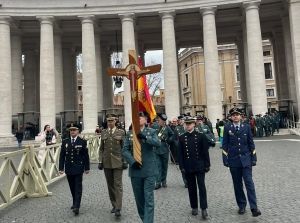 La Guardia Civil, peregrinos de esperanza en el Jubileo Militar en Roma