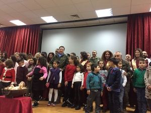 Llegada del Arzobispo Castrense al Líbano