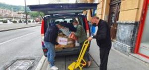 Cáritas Parroquial Castrense de Vizcaya recoge tonelada y media de alimentos