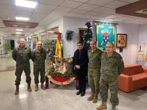 Bendición del Belén en la Residencia Infante Don Juan