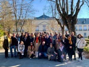 La Guardia Real acoge al grupo “Pray and Share”