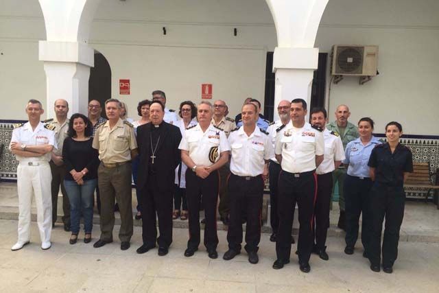 Visita Pastoral del Arzobispo Castrense a Cádiz y a la Base Naval de Rota