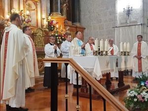 El Arzobispo Castrense preside en Ampudia (Palencia) la celebración de la patrona, Nuestra Señora de la Alconada