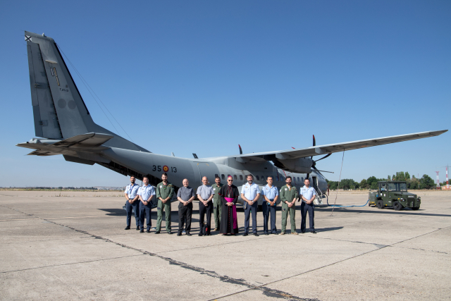 Visita pastoral del Sr. Arzobispo a la Base Aérea de Getafe
