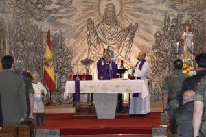Celebración del día del Regimiento “Isabel la Católica” en la BRILAT