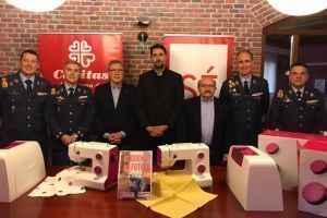 La Academia Básica del Aire hace despegar a Cáritas Castrense León