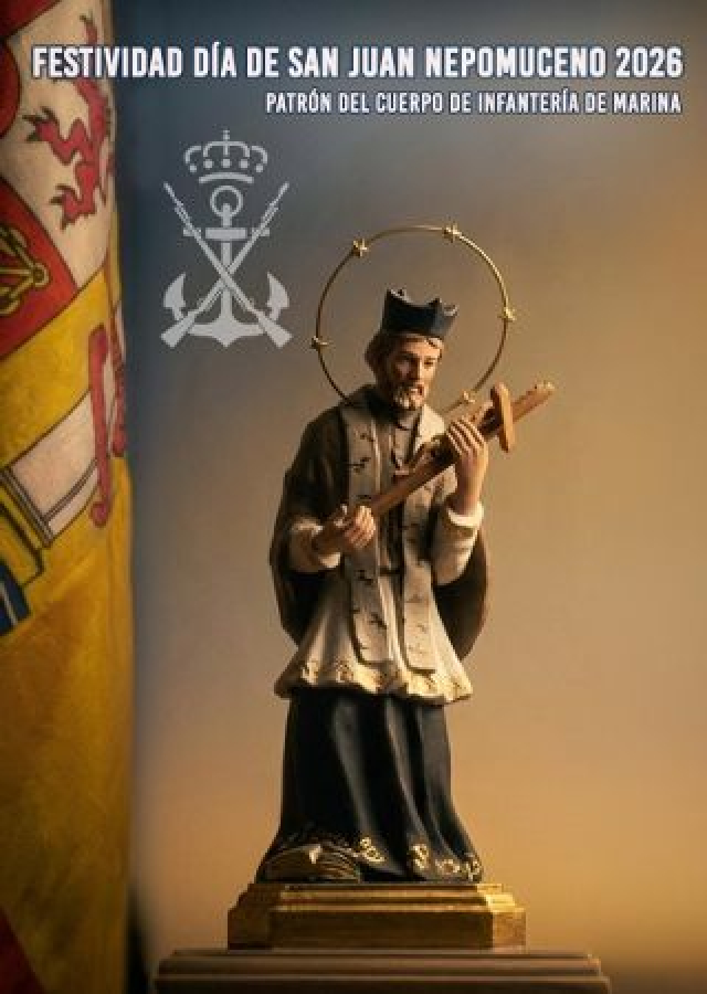 LA INFANTERÍA DE MARINA ESPAÑOLA CELEBRA LA FESTIVIDAD DE SU PATRÓN SAN JUAN DE NEPOMUCENO