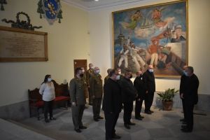 El Arzobispo Castrense electo D. Juan Antonio Aznárez, visita las instalaciones del Arzobispado y del Seminario