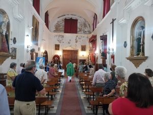 Festividad del dulce nombre de María en la Real Parroquia Castrense de Cadiz