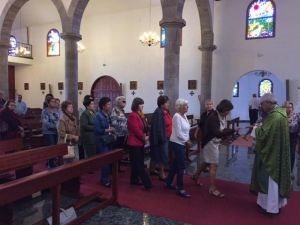 Las Señoras de Santa Bárbara de Tenerife visitan el Norte de la isla