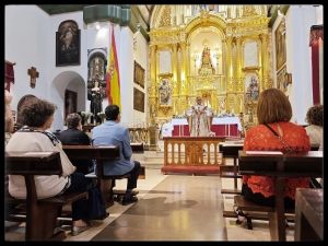 Celebración de Santa Rita de Casia en la Parroquia Castrense de Santo Domingo, Cartagena (Murcia)