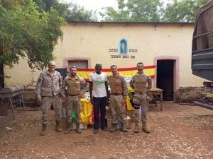 Ayuda de Cáritas Castrense en Mali