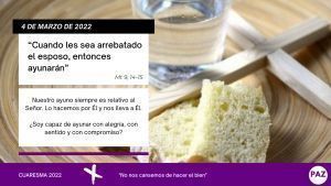 Cuaresma 4 de marzo de 2022