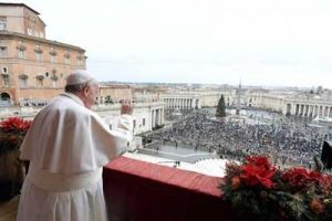 MENSAJE URBI ET ORBI DEL SANTO PADRE FRANCISCO