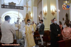 El Arzobispo en la Parroquia Castrense de San Francisco en San Fernando. Cádiz
