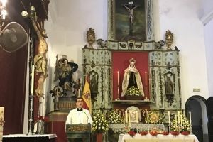 Triduo sacramental y procesión de impedidos