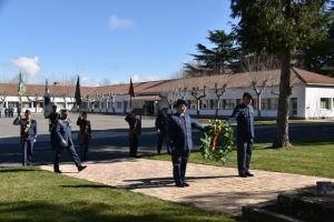Acto de Exaltación de Virtudes en la Base Aérea de Matacán