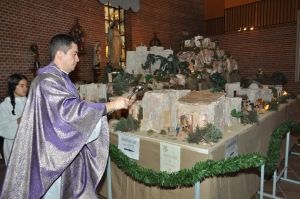 Bendición del Belen - Parroquia Castrense Loreto - Alcalá de Henares