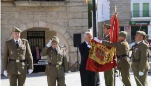 Jura de Bandera de personal civil en Barruecopardo (Salamanca)